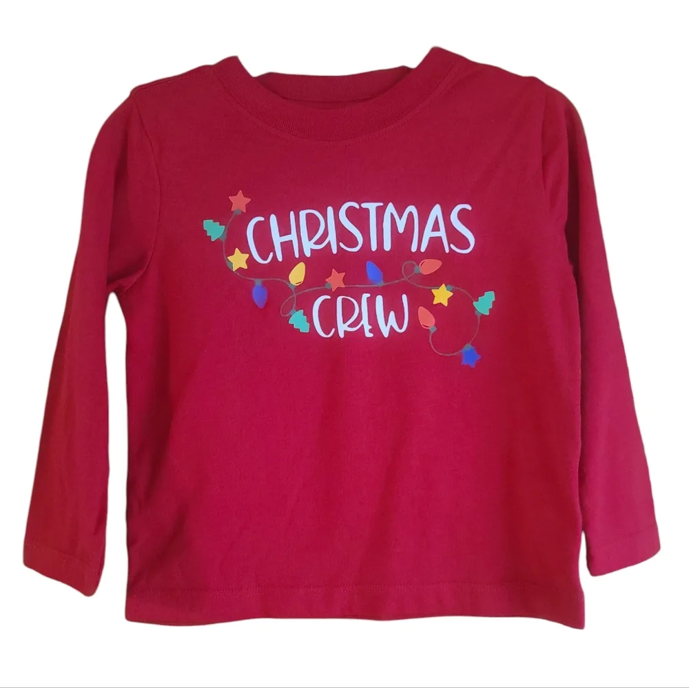 2T & 3T Girls Bundle Minnie Mouse Celestial Print Fleece Dress & Holiday Time - Picture 6 of 14